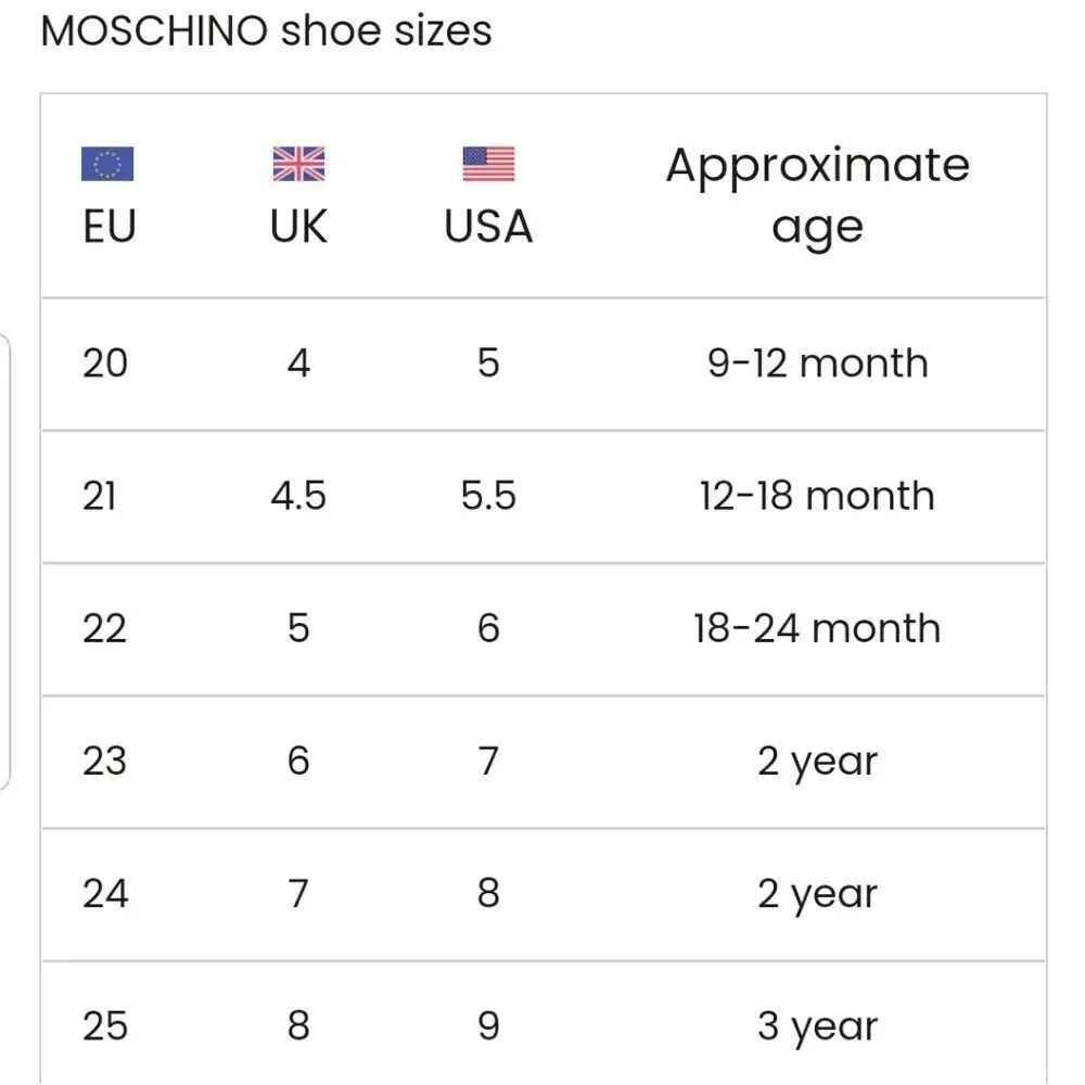 Moschino Kids Navy Leather Shoes